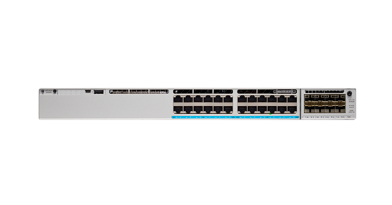 Cisco Catalyst C9300-24P-A netwerk-switch Managed L2/L3 Gigabit Ethernet (10/100/1000) Power over Ethernet (PoE) 1U Grijs