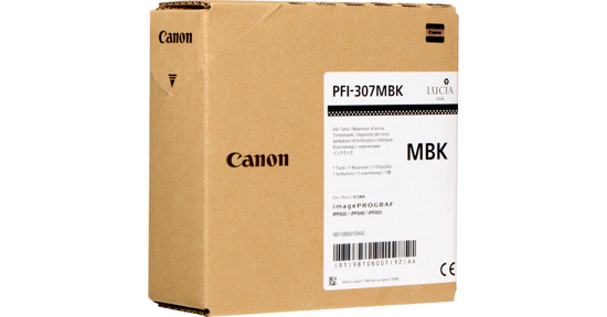 Canon PFI-307MBK inktcartridge Origineel Zwart