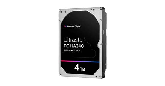 Western Digital Ultrastar 0B47076 interne harde schijf 4 TB 7200 RPM 256 MB 3.5" SATA