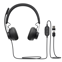 Logitech Zone 750 Headset Bedraad Hoofdband Kantoor/callcenter USB Type-C Grafiet