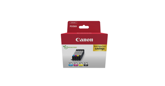 Canon 0386C008 inktcartridge 4 stuk(s) Origineel Zwart, Cyaan, Magenta, Geel