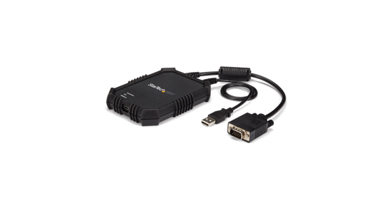 Startech USB 2.0 KVM console - draagbare laptop Crash cart adapter met bestandsoverdracht & video-opname