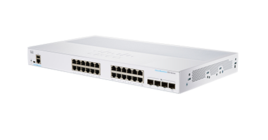 Cisco CBS350-24T-4G-EU netwerk-switch Managed L2/L3 Gigabit Ethernet (10/100/1000) Zilver