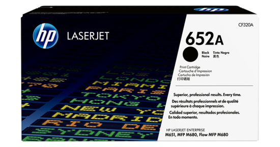 HP 652A originele zwarte LaserJet tonercartridge