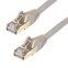 Startech CAT6a kabel snagless RJ45 connectors koperdraad stp kabel 1,5 m grijs