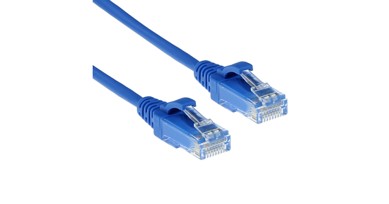 ACT DC9630 netwerkkabel Blauw 0,15 m Cat6 U/UTP (UTP)