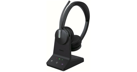 Yealink WH64 Hybrid Dual UC Headset Draadloos Hoofdband Kantoor/callcenter Micro-USB Bluetooth Zwart