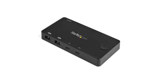 Startech SV211HDUC KVM-switch Zwart