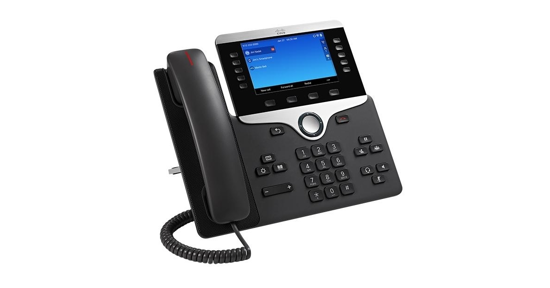 Cisco 8841 IP telefoon Zwart, Zilver