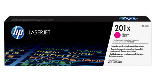 HP 201X originele high-capacity magenta LaserJet tonercartridge