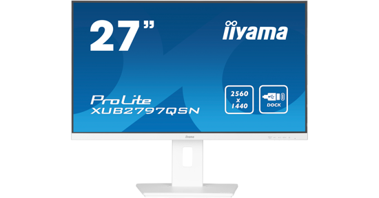 iiyama G-MASTER XUB2797QSN-W2 computer monitor 68,6 cm (27") 2560 x 1440 Pixels 4K Ultra HD LED Wit