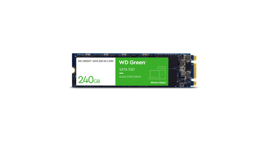 Western Digital Green WDS240G3G0B internal solid state drive 2.5" 240 GB SATA III