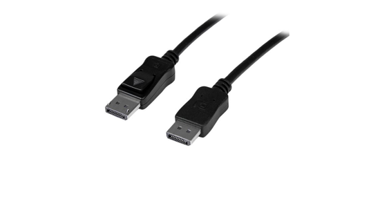 Startech 15m Actieve DisplayPort Kabel - 4K Ultra HD DisplayPort Kabel - Lange DP naar DP Video Kabel voor Projector/Scherm/Monitor - Latching DP Connectors