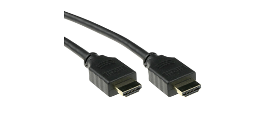 ACT AK3944 HDMI kabel 2 m HDMI Type A (Standaard) Zwart