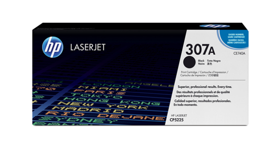 HP 307A originele zwarte LaserJet tonercartridge