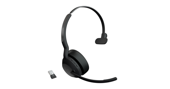 Jabra Evolve2 55 Headset Draadloos Hoofdband Kantoor/callcenter Bluetooth Zwart