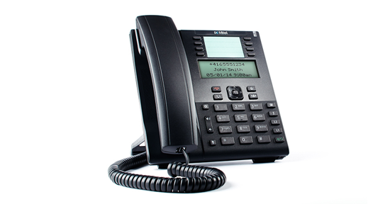 Mitel 80C00001AAA-A IP telefoon Zwart 9 regels LCD