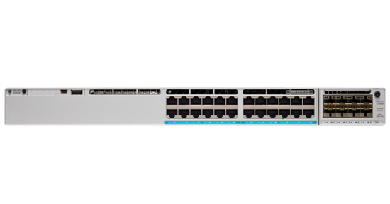 Cisco Catalyst C9300L-24UXG-4X-A netwerk-switch Managed L2/L3 10G Ethernet (100/1000/10000) Power over Ethernet (PoE) 1U Grijs