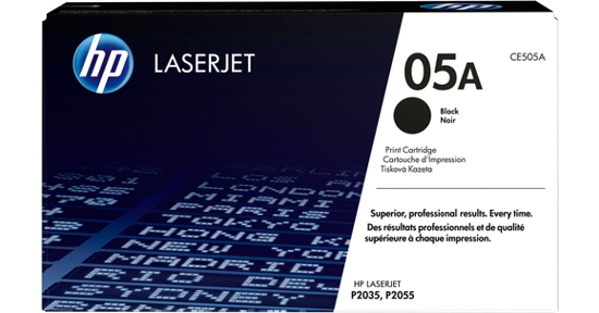 HP 05A originele zwarte LaserJet tonercartridge