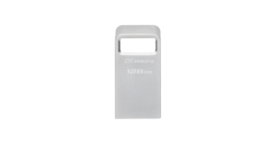 Kingston DataTraveler Micro USB flash drive 128 GB USB Type-A 3.2 Gen 1 (3.1 Gen 1) Zilver