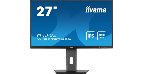 iiyama ProLite XUB2797HSN-B1 computer monitor 61 cm (24") 1920 x 1080 Pixels 2K Ultra HD LED Zwart