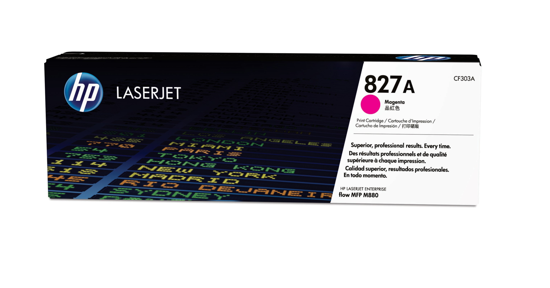 HP 827A originele magenta LaserJet tonercartridge