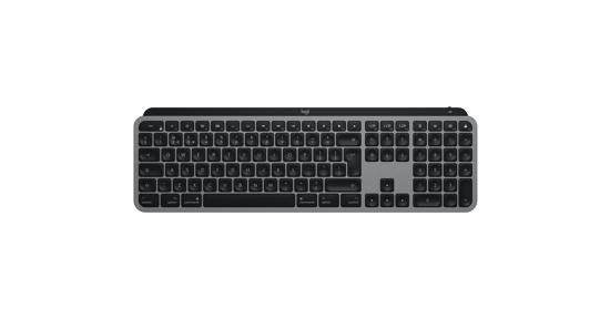 Logitech MX Keys f/ Mac toetsenbord RF-draadloos + Bluetooth QWERTZ Duits Grijs