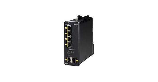 Cisco IE 1000-4P2S-LM Managed Gigabit Ethernet (10/100/1000) Power over Ethernet (PoE) Zwart