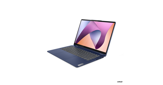 Lenovo IdeaPad Flex 5 14ABR8 AMD Ryzen™ 5 7530U Hybride (2-in-1) 35,6 cm (14") Touchscreen WUXGA 16 GB LPDDR4x-SDRAM 512 GB SSD Wi-Fi 6 (802.11ax) Windows 11 Home Blauw