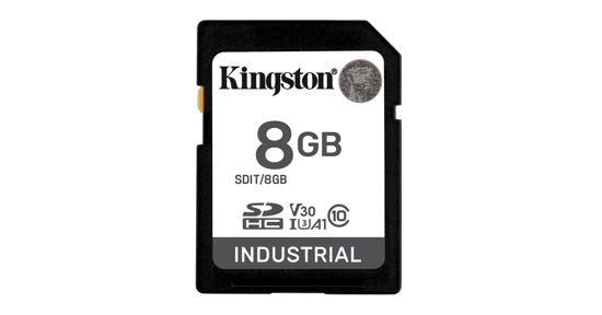 Kingston 8G SDHC Industrial pSLC