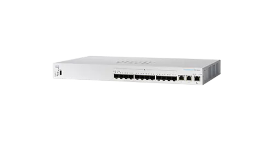 Cisco CBS350 Managed L3 1U Zwart, Grijs