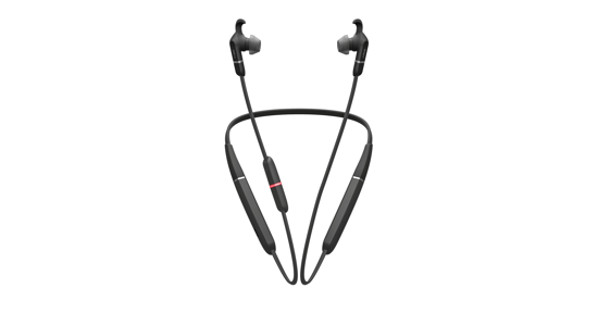 Jabra Evolve 65e UC & Link 370 Headset Draadloos Neckband Kantoor/callcenter Micro-USB Bluetooth Zwart