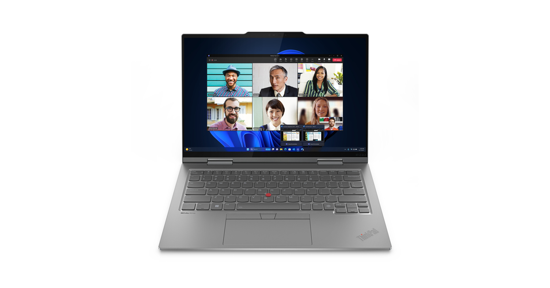 Lenovo ThinkPad X1 2-in-1 Intel Core Ultra 7 155U Hybride (2-in-1) 35,6 cm (14") Touchscreen WUXGA 16 GB LPDDR5x-SDRAM 512 GB SSD Wi-Fi 6E (802.11ax) Windows 11 Pro Grijs