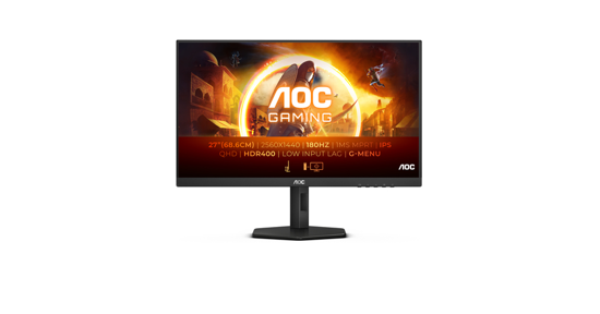 AOC Q27G4X computer monitor 68,6 cm (27") 3840 x 2160 Pixels 4K Ultra HD LCD Zwart