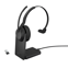 Jabra Evolve2 55 Headset Bedraad en draadloos Hoofdband Kantoor/callcenter Bluetooth Oplaadhouder Zwart