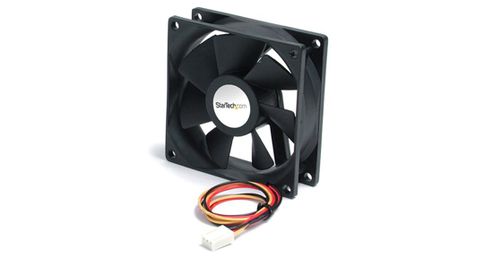 Startech FAN6X25TX3H koelsysteem voor computers Computer behuizing Ventilator 6 cm Zwart 1 stuk(s)