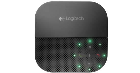 Logitech P710e luidspreker telefoon Mobiele telefoon USB/Bluetooth Zwart