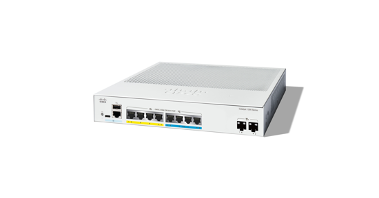 Cisco Catalyst C1300-8MGP-2X netwerk-switch Managed L2/L3 Gigabit Ethernet (10/100/1000) Power over Ethernet (PoE) Grijs