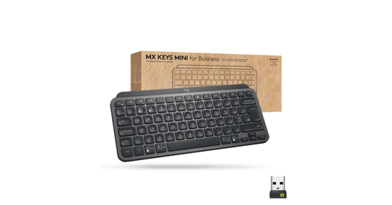 Logitech Mx Keys Mini For Business toetsenbord RF-draadloos + Bluetooth QWERTY Engels Grafiet