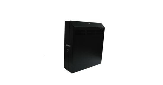 Startech 4U 19 inch Beveiligd Serverrack Horizontale Wandmontage inclusief 2 Ventilatoren