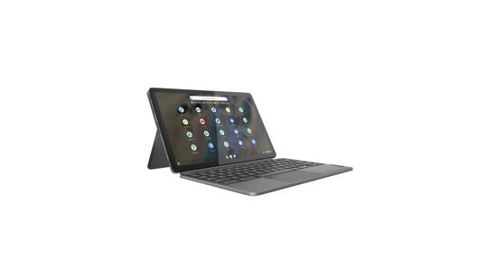 Lenovo IdeaPad Duet 3 Chrome 11Q727 Qualcomm Snapdragon 7c Gen 2 Chromebook 27,8 cm (10.9") Touchscreen 8 GB LPDDR4x-SDRAM 128 GB eMMC Wi-Fi 5 (802.11ac) ChromeOS Grijs