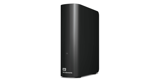 Western Digital Elements Desktop externe harde schijf 12 TB Zwart