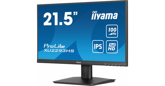 iiyama ProLite XU2293HS-B6 computer monitor 54,6 cm (21.5") 1920 x 1080 Pixels Full HD LED Zwart