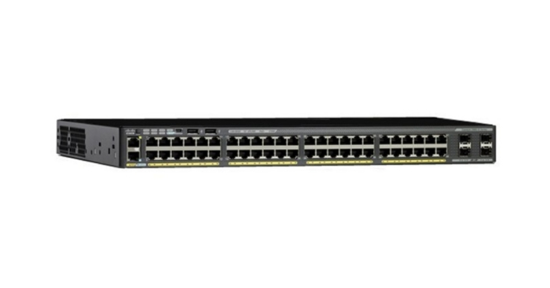 Cisco Catalyst C2960X48FPDL, Refurbished Managed L2 Gigabit Ethernet (10/100/1000) Power over Ethernet (PoE) 1U Zwart