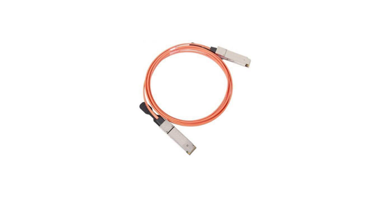 Hewlett Packerd Enterprise R9B54A InfiniBand/fibre optic cable 50 m QSFP-DD 2x QSFP56 Oranje