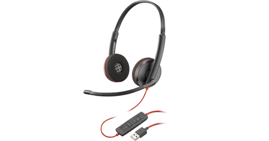 POLY Blackwire 3220 stereo USB-A-headset (bulk)