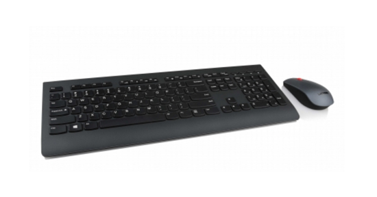 Lenovo 4X30H56800 toetsenbord Inclusief muis RF Draadloos AZERTY Belgisch Zwart