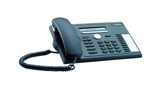 Mitel Tischtelefon MiVoice 5361 Digital Phone IP telefoon Zwart LCD