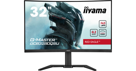 iiyama G-MASTER GCB3280QSU-B1 computer monitor 80 cm (31.5") 2560 x 1440 Pixels LED Zwart