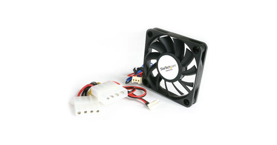 Startech FAN5X1TX3 koelsysteem voor computers Computer behuizing Ventilator 5 cm Zwart